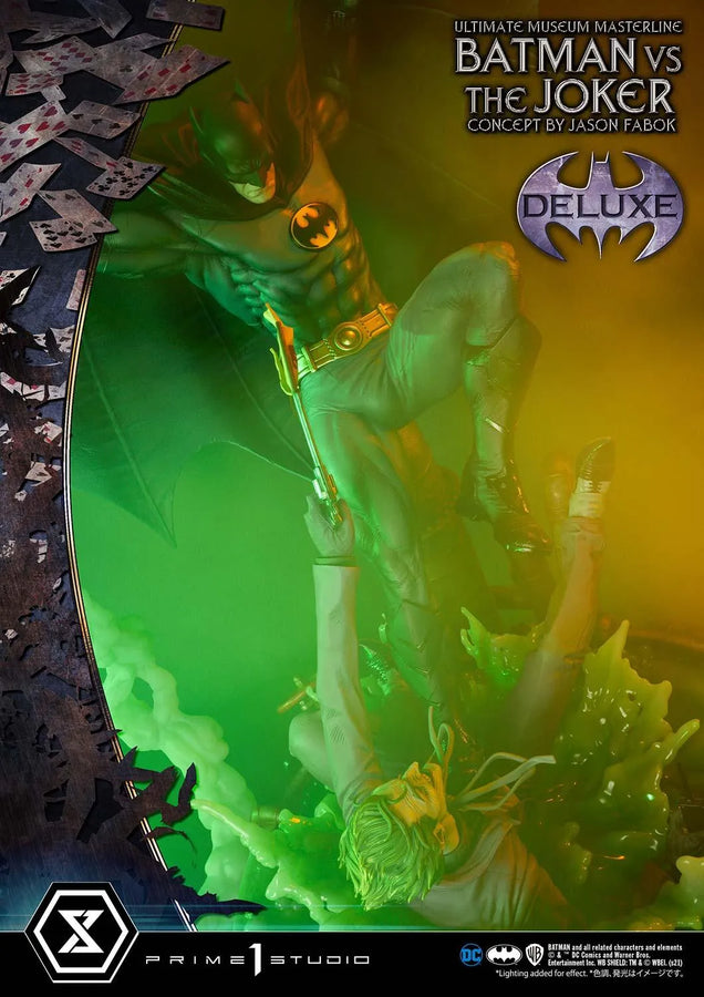 Batman Versus The Joker (Deluxe Bonus Version) Batman (Comics) – Prime1Studio – ActionFigure Brasil