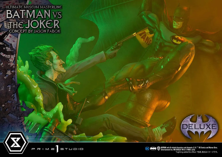 Batman Versus The Joker (Deluxe Bonus Version) Batman (Comics) – Prime1Studio – ActionFigure Brasil