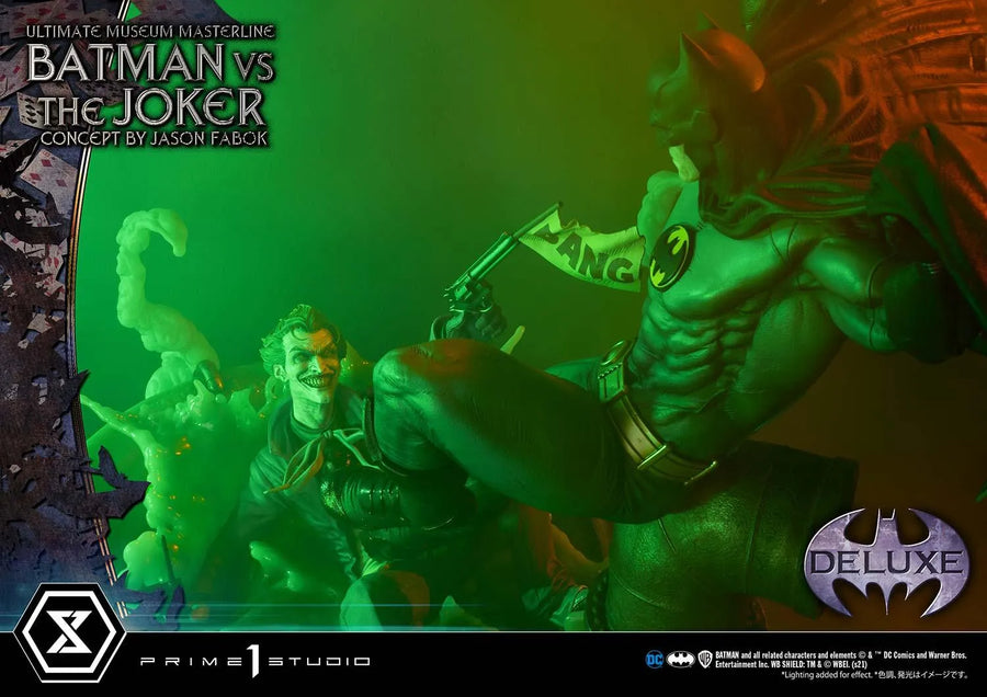 Batman Versus The Joker (Deluxe Bonus Version) Batman (Comics) – Prime1Studio – ActionFigure Brasil