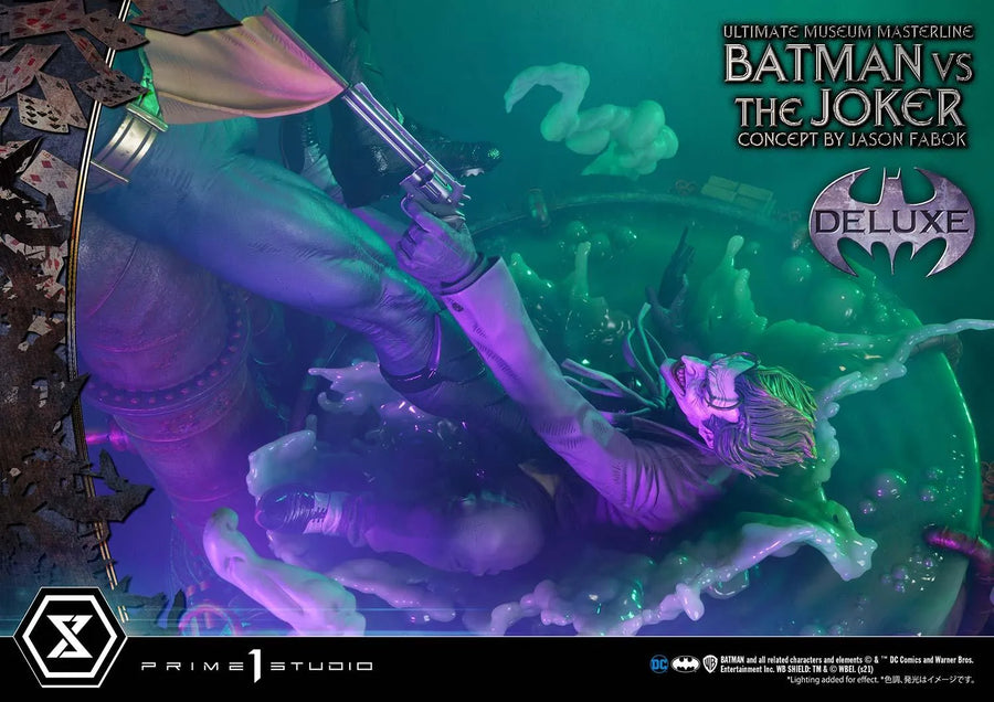 Batman Versus The Joker (Deluxe Bonus Version) Batman (Comics) – Prime1Studio – ActionFigure Brasil