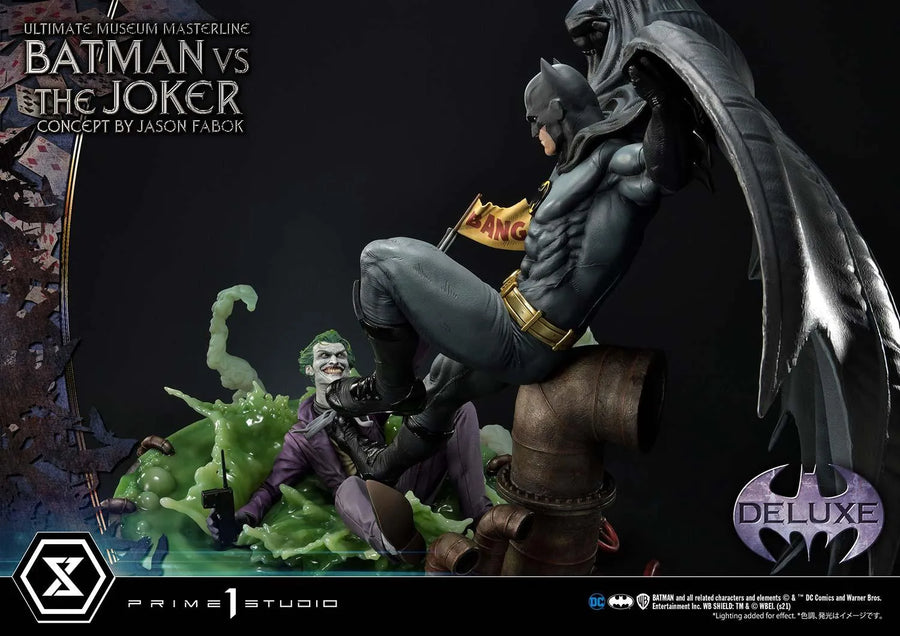 Batman Versus The Joker (Deluxe Bonus Version) Batman (Comics) – Prime1Studio – ActionFigure Brasil