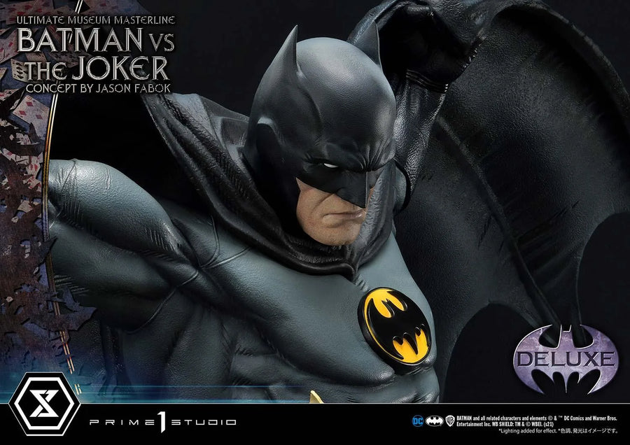 Batman Versus The Joker (Deluxe Bonus Version) Batman (Comics) – Prime1Studio – ActionFigure Brasil