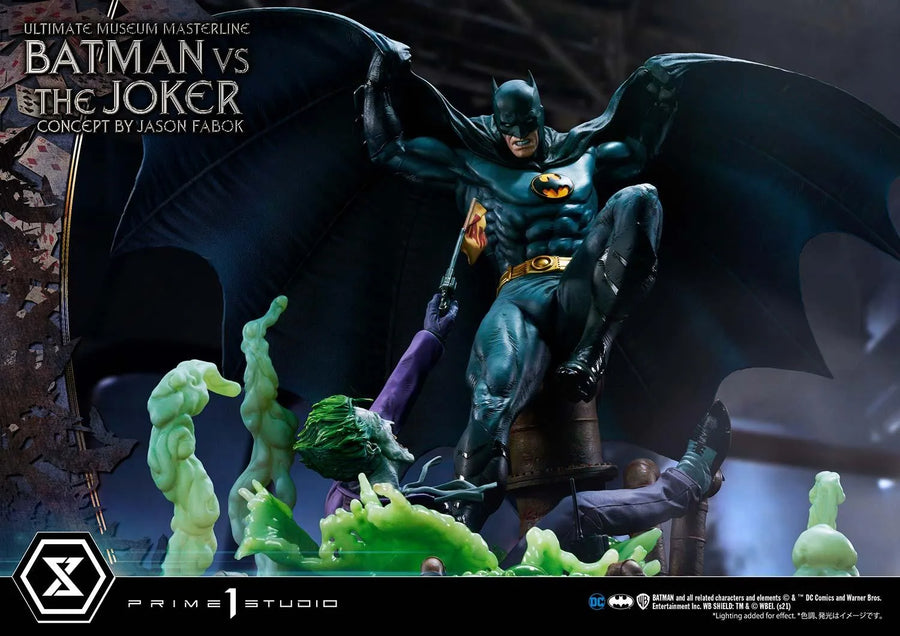 Batman Versus The Joker (Deluxe Bonus Version) Batman (Comics) – Prime1Studio – ActionFigure Brasil