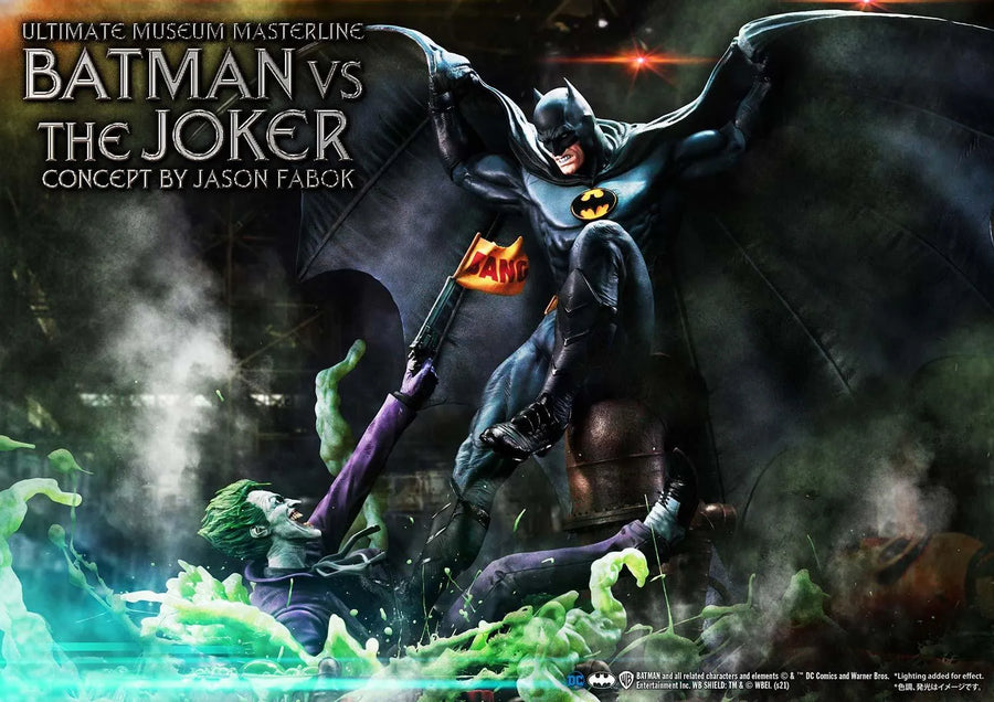 Batman Versus The Joker (Regular Version) Batman (Comics) – Prime1Studio – ActionFigure Brasil
