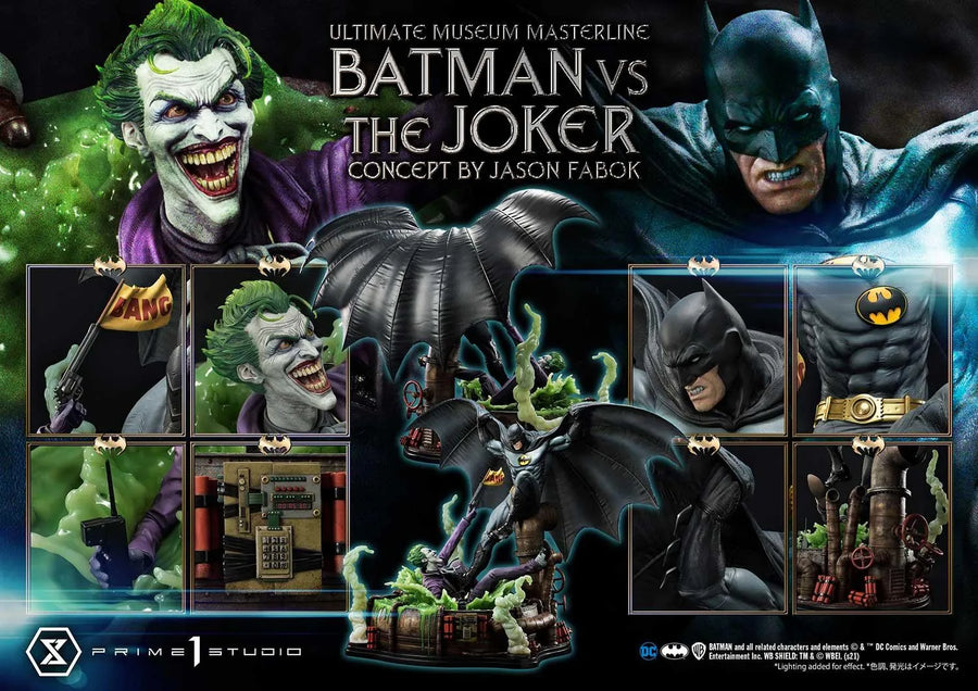 Batman Versus The Joker (Regular Version) Batman (Comics) – Prime1Studio – ActionFigure Brasil