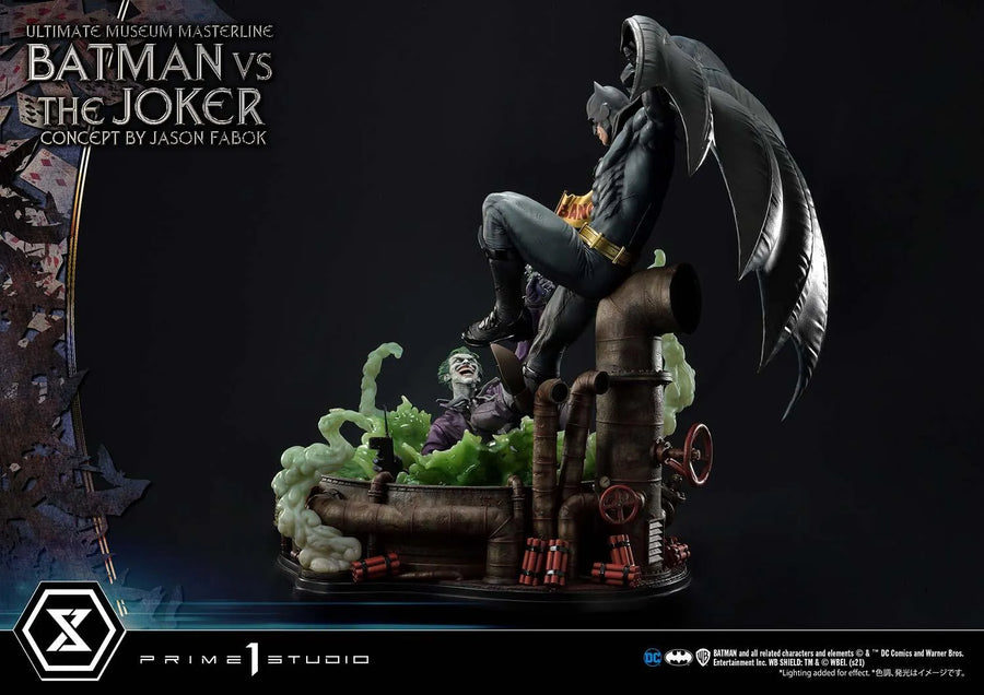 Batman Versus The Joker (Regular Version) Batman (Comics) – Prime1Studio – ActionFigure Brasil