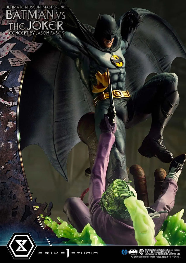 Batman Versus The Joker (Regular Version) Batman (Comics) – Prime1Studio – ActionFigure Brasil