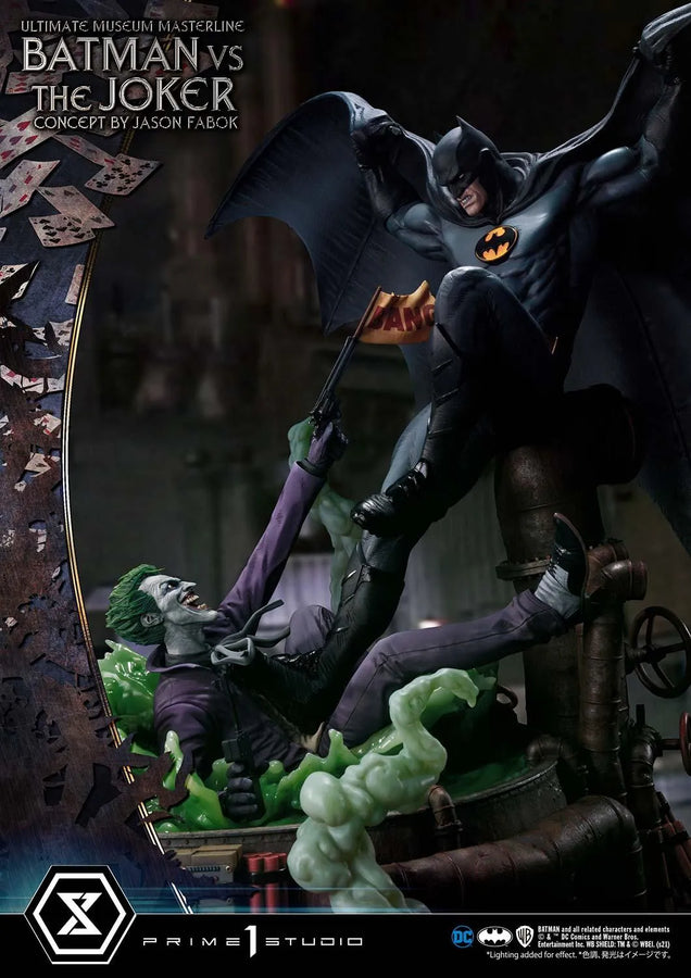 Batman Versus The Joker (Regular Version) Batman (Comics) – Prime1Studio – ActionFigure Brasil