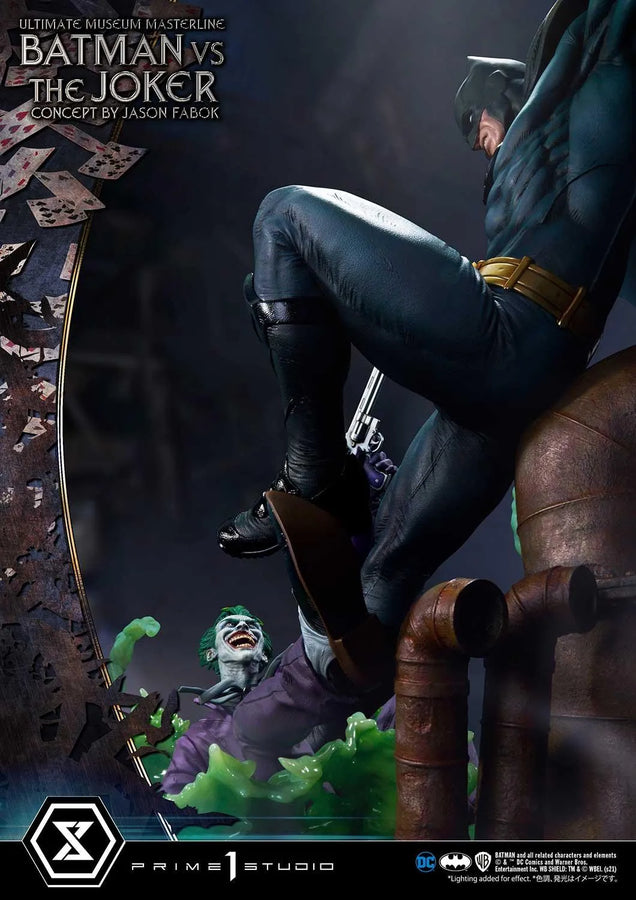 Batman Versus The Joker (Regular Version) Batman (Comics) – Prime1Studio – ActionFigure Brasil