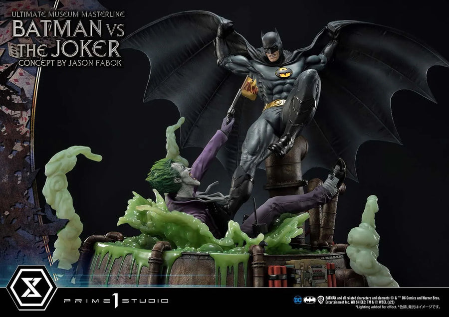 Batman Versus The Joker (Regular Version) Batman (Comics) – Prime1Studio – ActionFigure Brasil