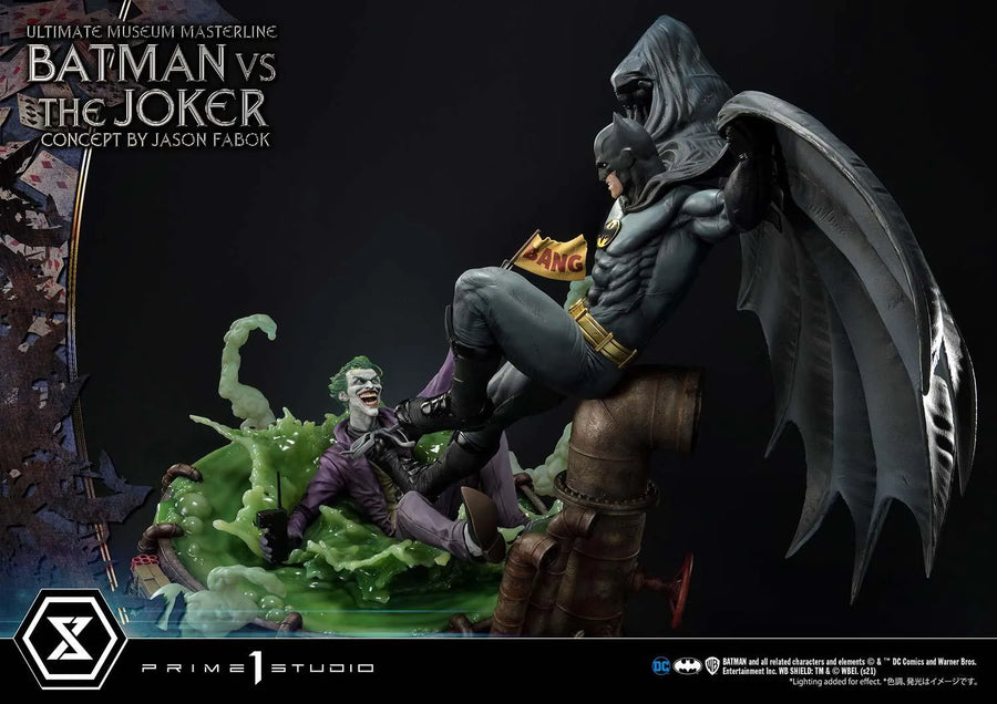 Batman Versus The Joker (Regular Version) Batman (Comics) – Prime1Studio – ActionFigure Brasil