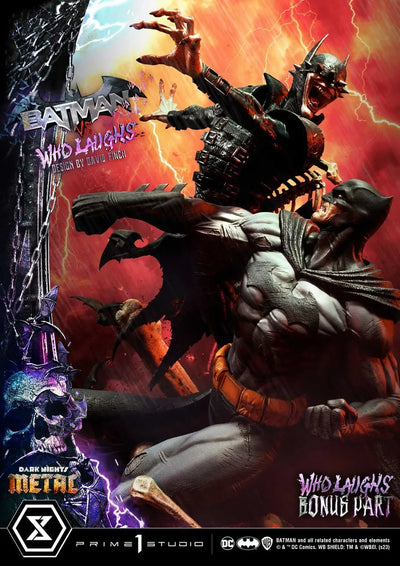 Batman vs Batman Who Laughs (Deluxe Bonus Version) - LIMITED EDITION: 30 (Deluxe Bonus Version) – Prime 1 Studio – ActionFigure Brasil