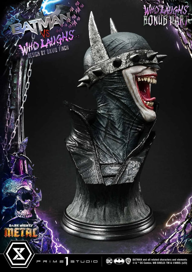 Batman vs Batman Who Laughs (Deluxe Bonus Version) - LIMITED EDITION: 30 (Deluxe Bonus Version) – Prime 1 Studio – ActionFigure Brasil