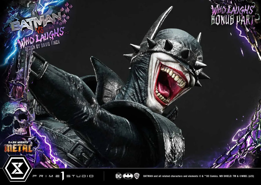 Batman vs Batman Who Laughs (Deluxe Bonus Version) - LIMITED EDITION: 30 (Deluxe Bonus Version) – Prime 1 Studio – ActionFigure Brasil