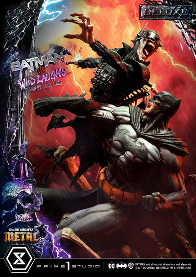 Batman vs Batman Who Laughs (Deluxe Version) - LIMITED EDITION: 30 (Deluxe Version) – Prime 1 Studio – ActionFigure Brasil