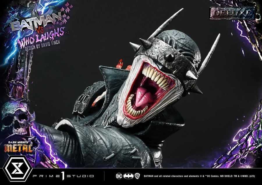 Batman vs Batman Who Laughs (Deluxe Version) - LIMITED EDITION: 30 (Deluxe Version) – Prime 1 Studio – ActionFigure Brasil