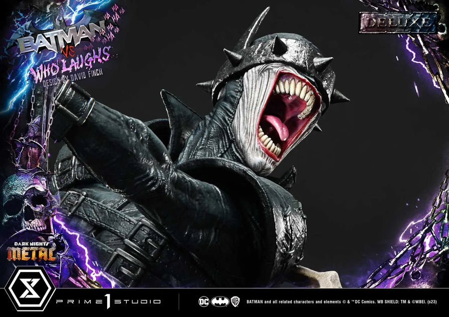 Batman vs Batman Who Laughs (Deluxe Version) - LIMITED EDITION: 30 (Deluxe Version) – Prime 1 Studio – ActionFigure Brasil