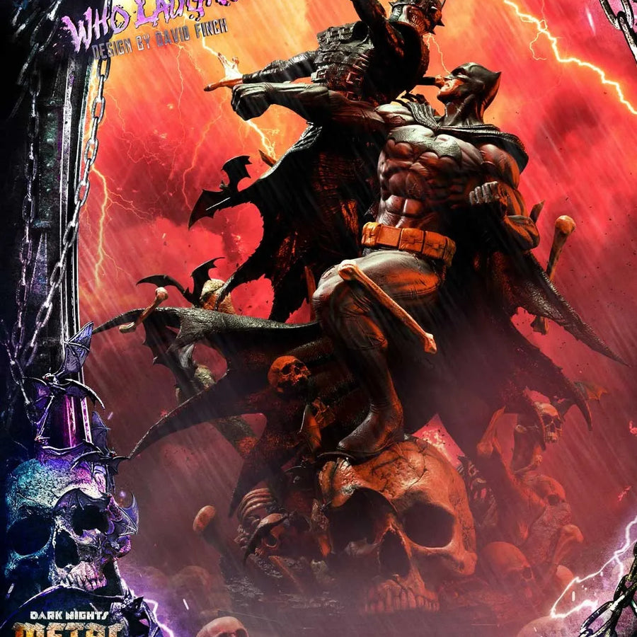 Batman vs Batman Who Laughs - LIMITED EDITION: 30 (Standard Version) – Prime 1 Studio – ActionFigure Brasil