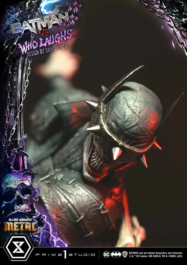 Batman vs Batman Who Laughs - LIMITED EDITION: 30 (Standard Version) – Prime 1 Studio – ActionFigure Brasil