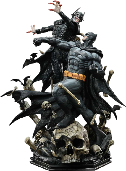 Batman vs Batman Who Laughs - LIMITED EDITION: 30 (Standard Version) – Prime 1 Studio – ActionFigure Brasil