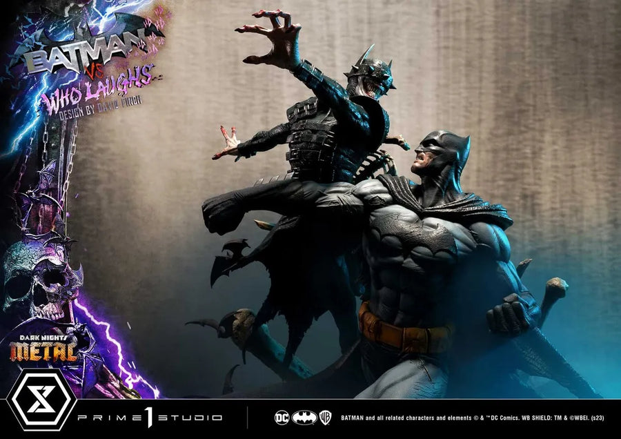 Batman vs Batman Who Laughs - LIMITED EDITION: 30 (Standard Version) – Prime 1 Studio – ActionFigure Brasil