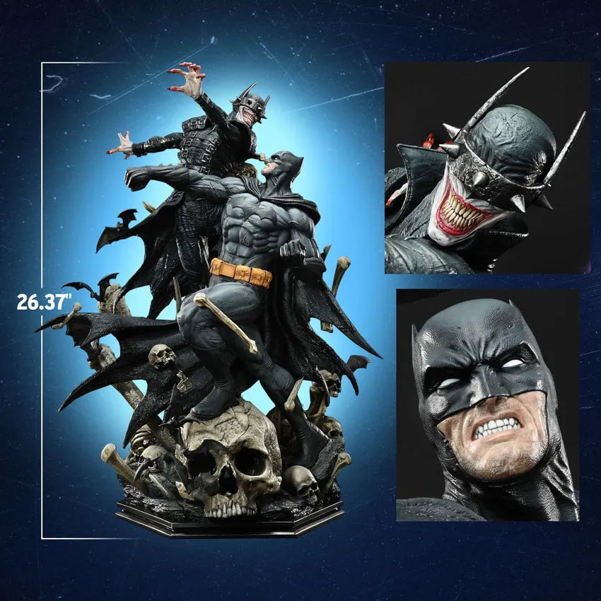 Batman vs Batman Who Laughs - LIMITED EDITION: 30 (Standard Version) – Prime 1 Studio – ActionFigure Brasil