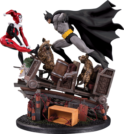 Batman VS. Harley Quinn Battle - LIMITED EDITION: 5000 – DC Direct – ActionFigure Brasil