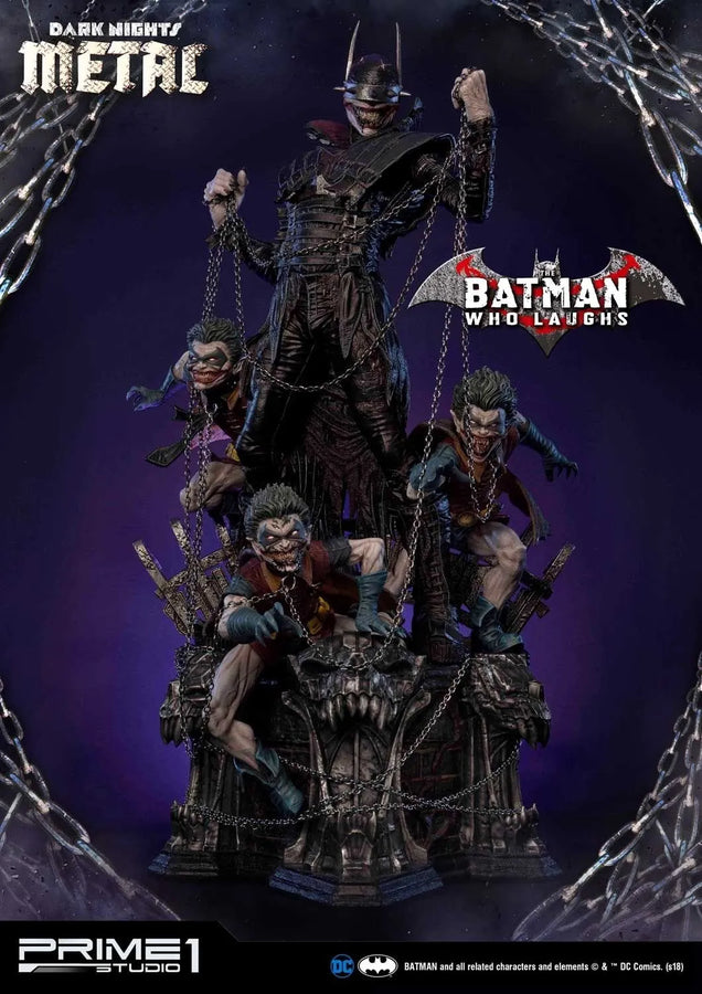 Batman Who Laughs (Deluxe Version) Dark Nights: Metal (Comics) – Prime1Studio – ActionFigure Brasil