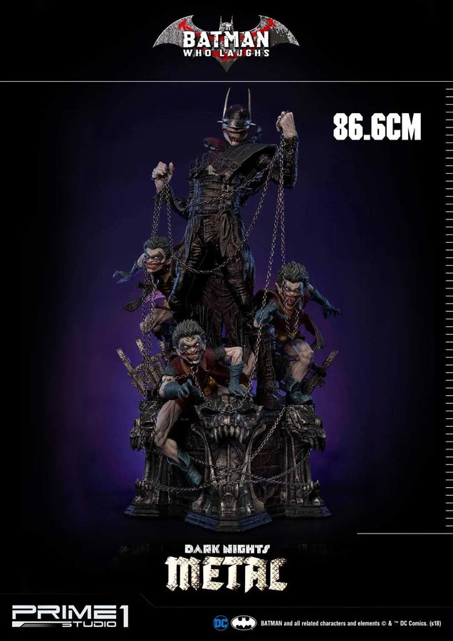 Batman Who Laughs (Deluxe Version) Dark Nights: Metal (Comics) – Prime1Studio – ActionFigure Brasil