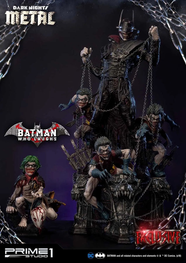 Batman Who Laughs (Deluxe Version) Dark Nights: Metal (Comics) – Prime1Studio – ActionFigure Brasil