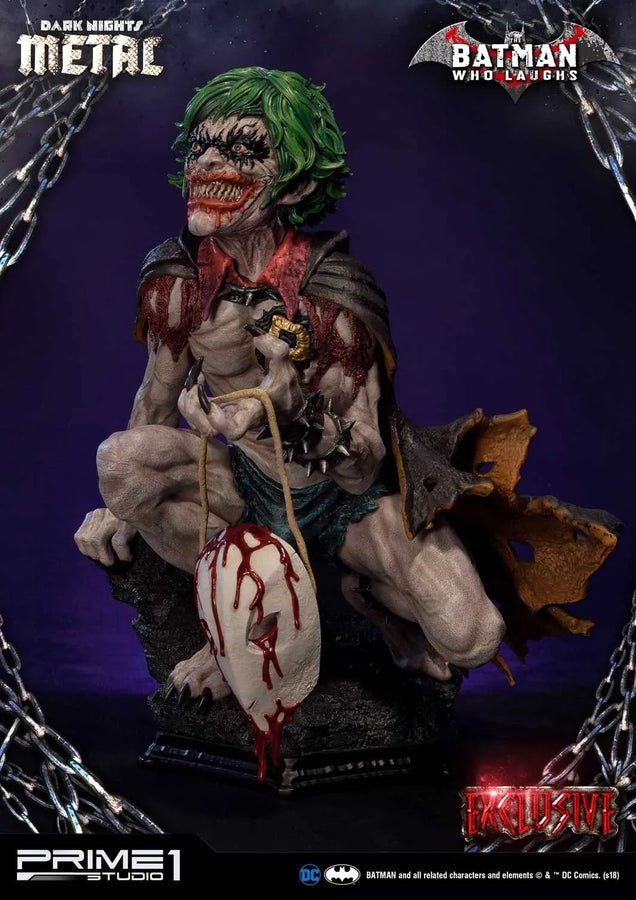 Batman Who Laughs (Deluxe Version) Dark Nights: Metal (Comics) – Prime1Studio – ActionFigure Brasil