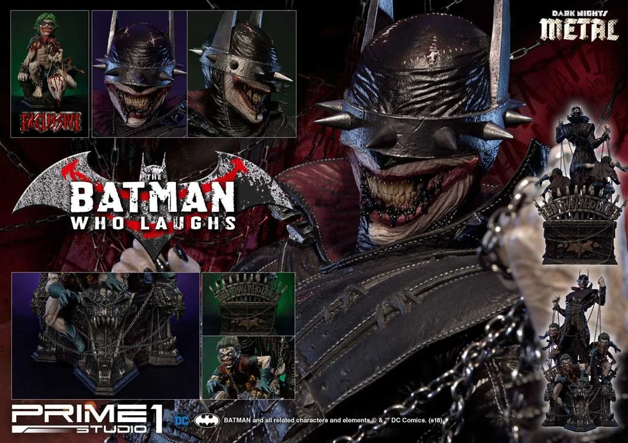 Batman Who Laughs (Deluxe Version) Dark Nights: Metal (Comics) – Prime1Studio – ActionFigure Brasil