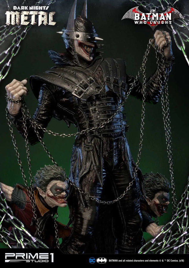 Batman Who Laughs (Deluxe Version) Dark Nights: Metal (Comics) – Prime1Studio – ActionFigure Brasil
