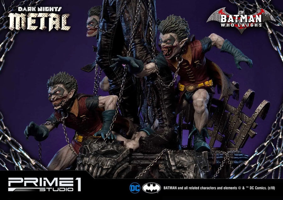 Batman Who Laughs (Deluxe Version) Dark Nights: Metal (Comics) – Prime1Studio – ActionFigure Brasil
