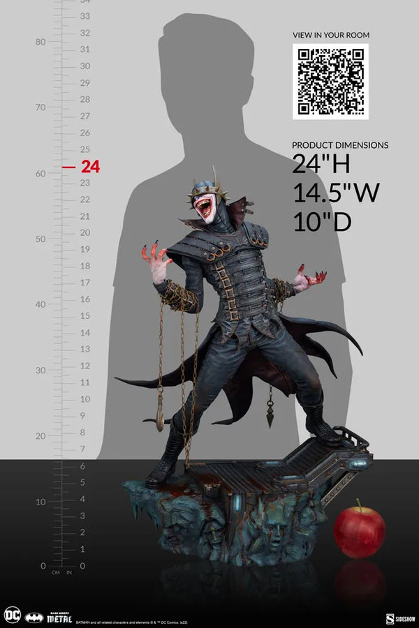 Batman Who Laughs - LIMITED EDITION: 4500 (Exclusive) – Sideshow Collectibles – ActionFigure Brasil