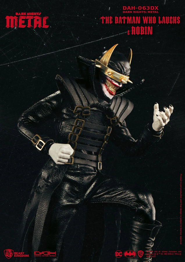 Batman Who Laughs & Robin - LIMITED EDITION: 720 – Beast Kingdom – ActionFigure Brasil