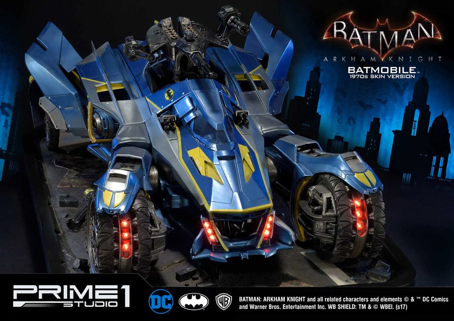 Batmobile (1970's skin Version) Batman: Arkham Knight – Prime1Studio – ActionFigure Brasil