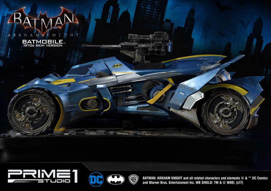 Batmobile (1970's skin Version) Batman: Arkham Knight – Prime1Studio – ActionFigure Brasil