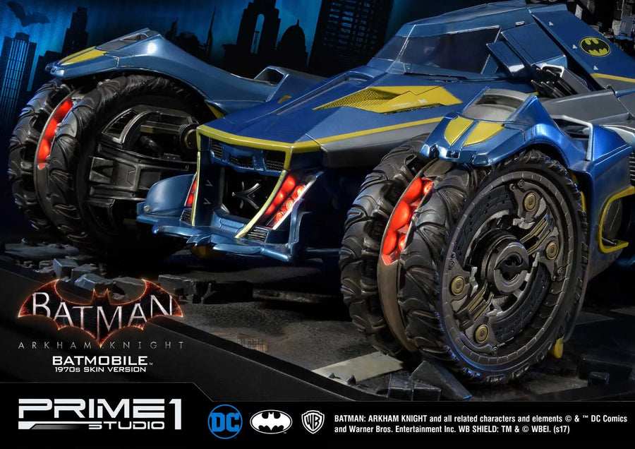 Batmobile (1970's skin Version) Batman: Arkham Knight – Prime1Studio – ActionFigure Brasil