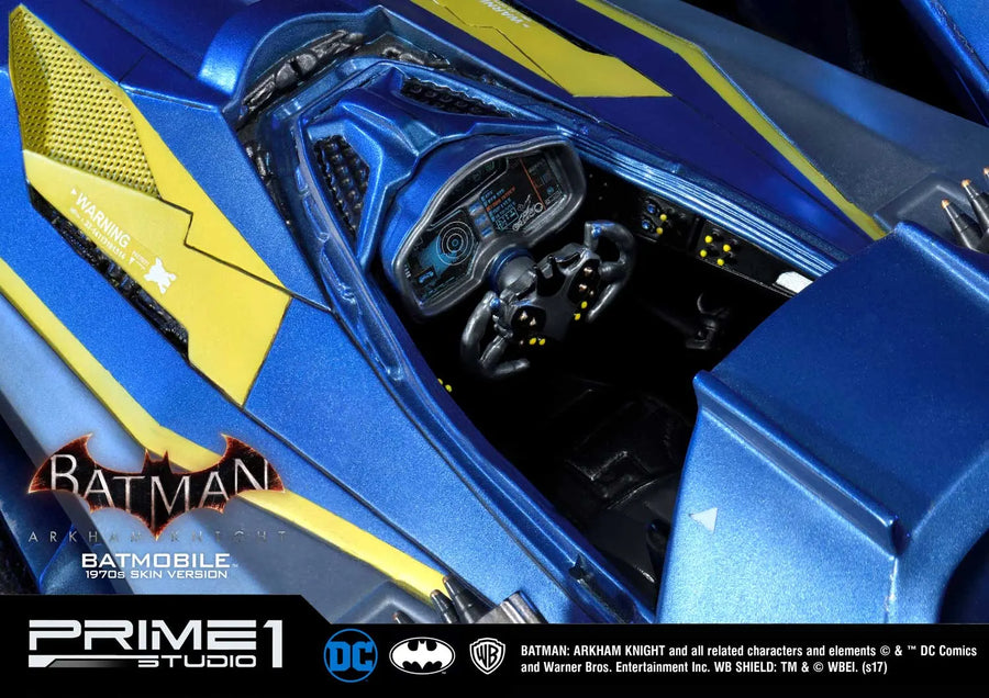 Batmobile (1970's skin Version) Batman: Arkham Knight – Prime1Studio – ActionFigure Brasil