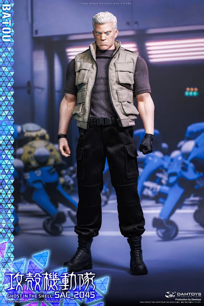 Batou – Damtoys – ActionFigure Brasil — detalhe do produto