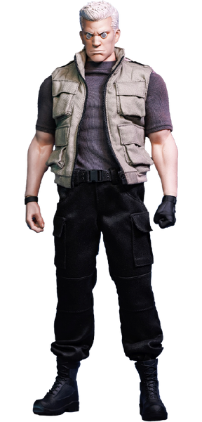 Batou – Damtoys – ActionFigure Brasil — com base expositora