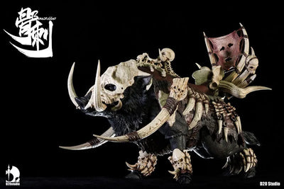 Battle Boar - Bone Stabber - Black - 1/12 (D20studio)ㅤ – D20studio – ActionFigure Brasil — embalagem