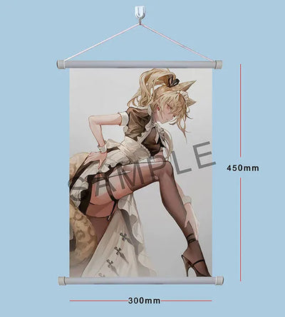 Battle Maid - Heterogeneous - Bengal Wildcat Maria - 1/7 - with Tapestry (MAGI ARTS)ㅤ – Magi Arts – ActionFigureBrasil — com base expositora
