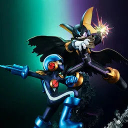 Battle Network Rockman EXE - Rockman.exe - Forte.EXE - Rockman.EXE - Game Characters Collection DX - Ver.1.5 (MegaHouse) [Shop Exclusive]ㅤ – MegaHouse – ActionFigureBrasil