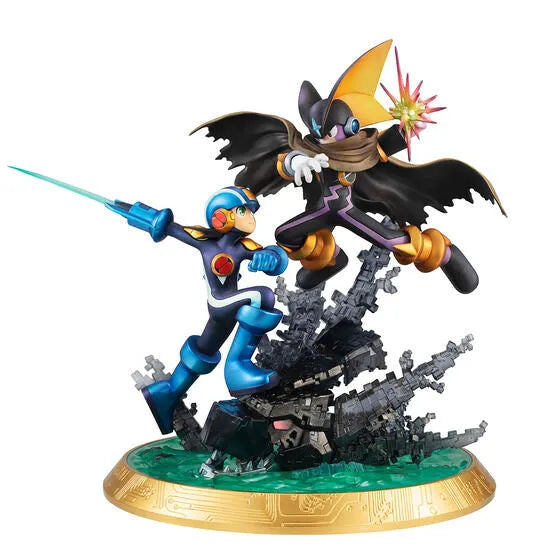 Battle Network Rockman EXE - Rockman.exe - Forte.EXE - Rockman.EXE - Game Characters Collection DX - Ver.1.5 (MegaHouse) [Shop Exclusive]ㅤ – MegaHouse – ActionFigureBrasil