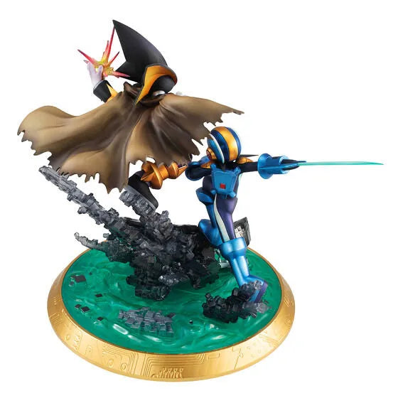 Battle Network Rockman EXE - Rockman.exe - Forte.EXE - Rockman.EXE - Game Characters Collection DX - Ver.1.5 (MegaHouse) [Shop Exclusive]ㅤ – MegaHouse – ActionFigureBrasil