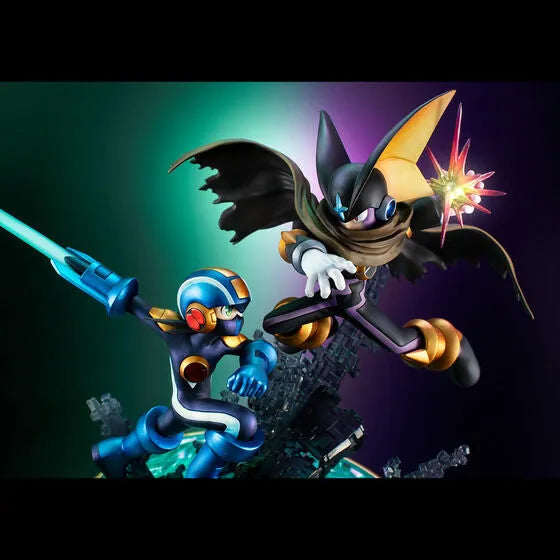 Battle Network Rockman EXE - Rockman.exe - Forte.EXE - Rockman.EXE - Game Characters Collection DX - Ver.1.5 (MegaHouse) [Shop Exclusive]ㅤ – MegaHouse – ActionFigureBrasil