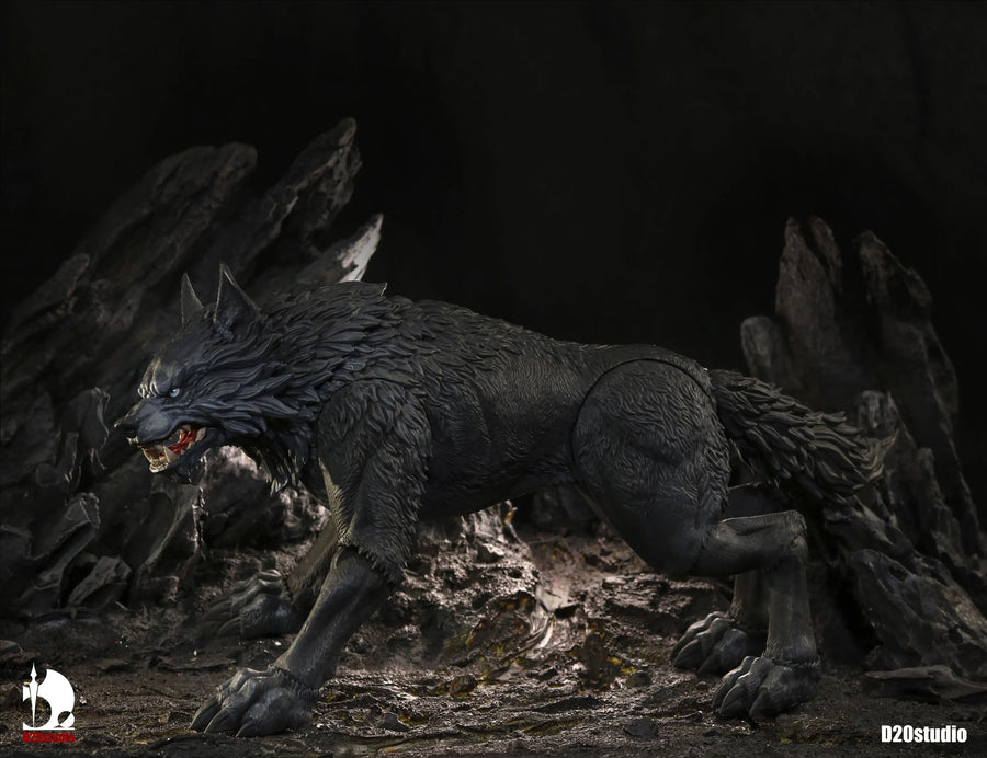 Battle Wolf - Iron Blade - Basic Edition - Black - 1/12 (D20studio)ㅤ – D20studio – ActionFigure Brasil