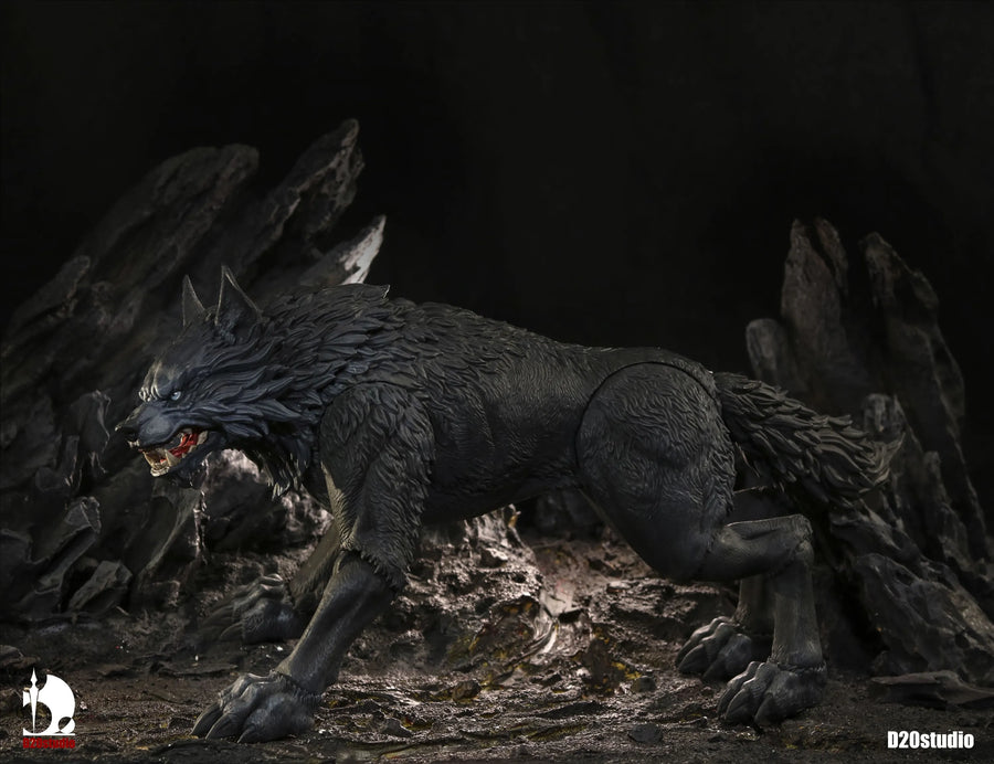 Battle Wolf - Iron Blade - Basic Edition - Black - 1/12 (D20studio)ㅤ – D20studio – ActionFigure Brasil